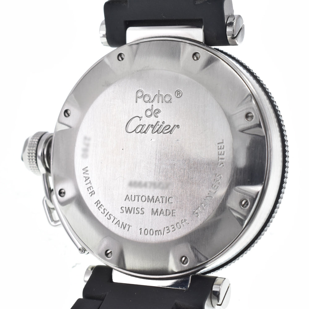 CARTIER Pacha Sea timer W31077U2 black Dial Automatic Men's
 Watch K#150619