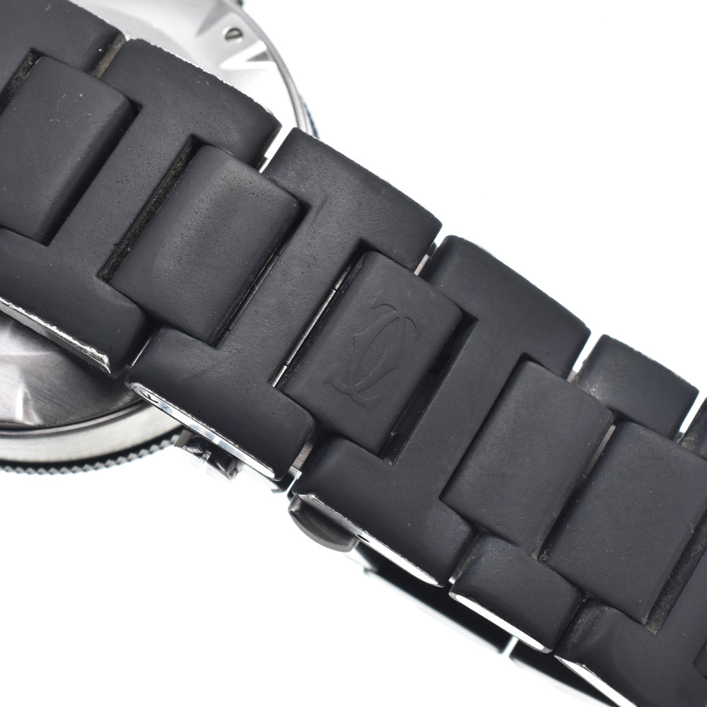 CARTIER Pacha Sea timer W31077U2 black Dial Automatic Men's
 Watch K#150619