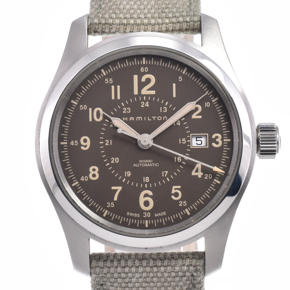 with paper HAMILTON Khaki field H706050 Brown Dial Automatic Men's
 Watch K#150622