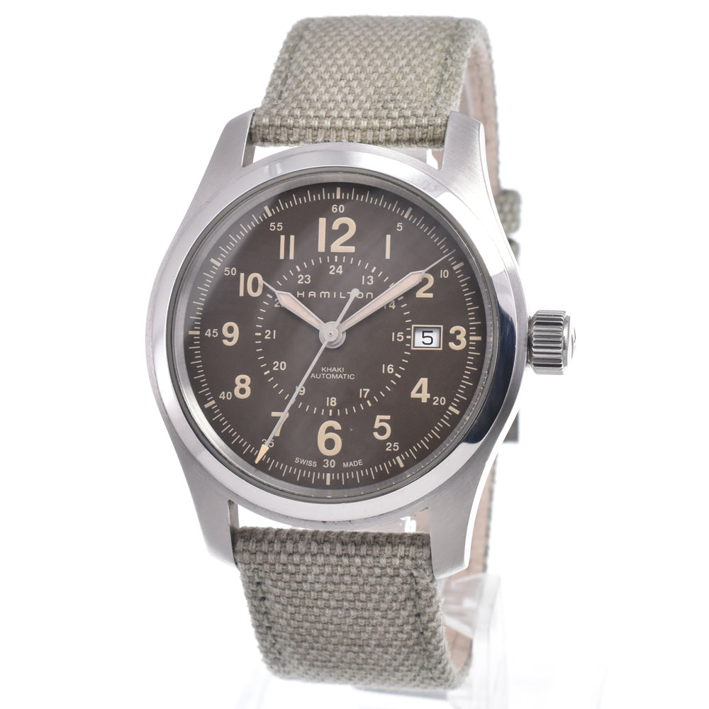 with paper HAMILTON Khaki field H706050 Brown Dial Automatic Men's
 Watch K#150622