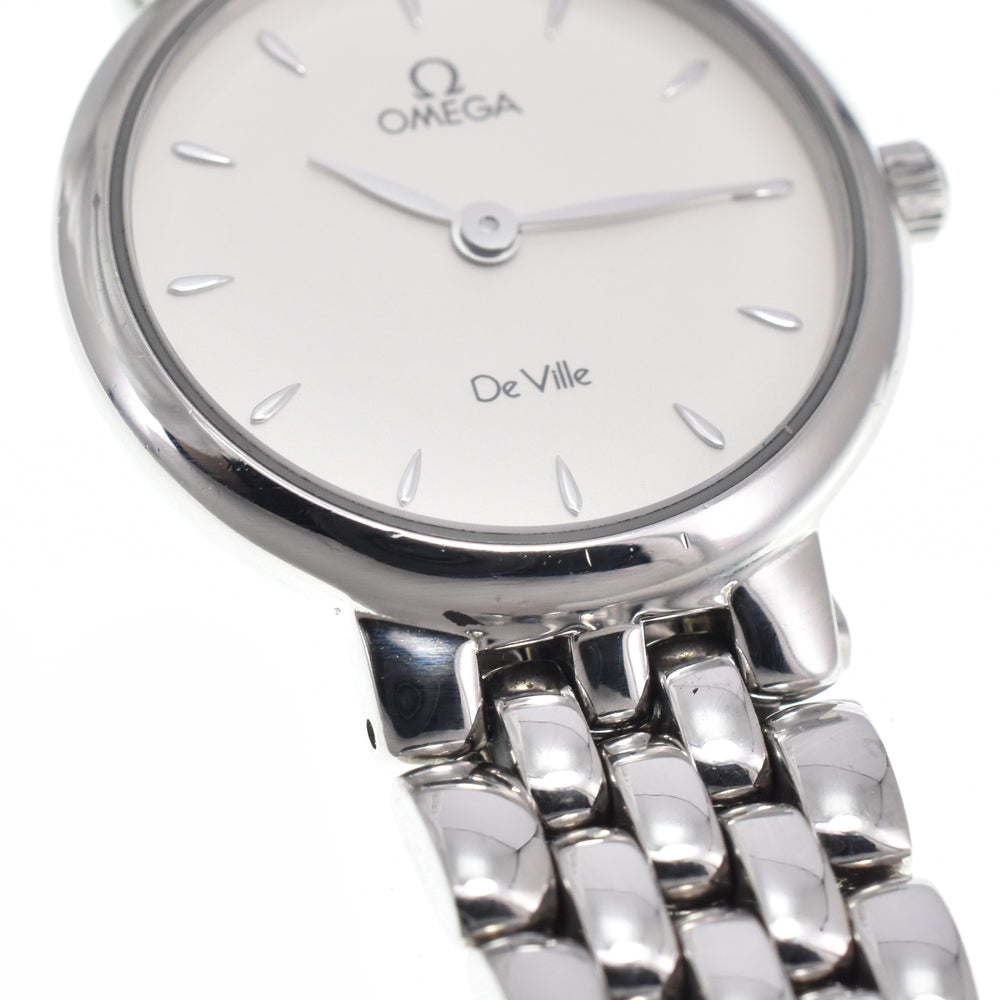 OMEGA De Ville 7560.31 Stainless Steel Silver Dial Quartz Ladies
 Watch I#150625