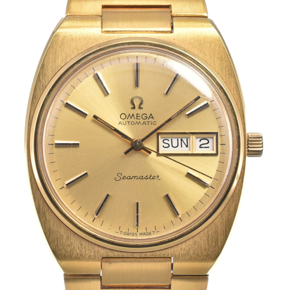 OMEGA Seamaster 166.0216/366.0848 vintage Day Date Cal.1022 gold Dial Automatic Men's
 Watch M#150626
