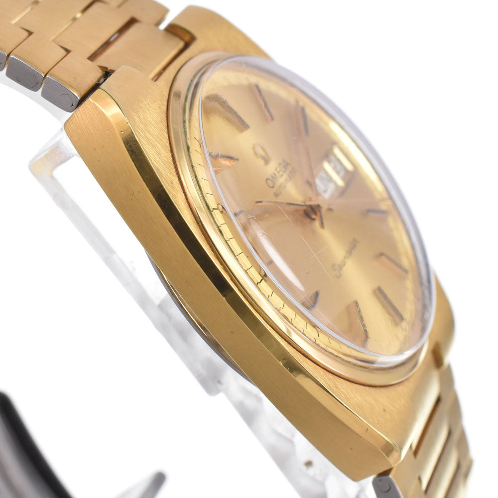 OMEGA Seamaster 166.0216/366.0848 vintage Day Date Cal.1022 gold Dial Automatic Men's
 Watch M#150626