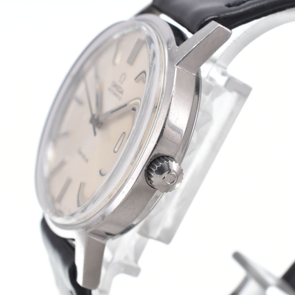OMEGA Geneva 166.0163 vintage Date Cal.1012 Silver Dial Automatic Men's
 Watch I#150628