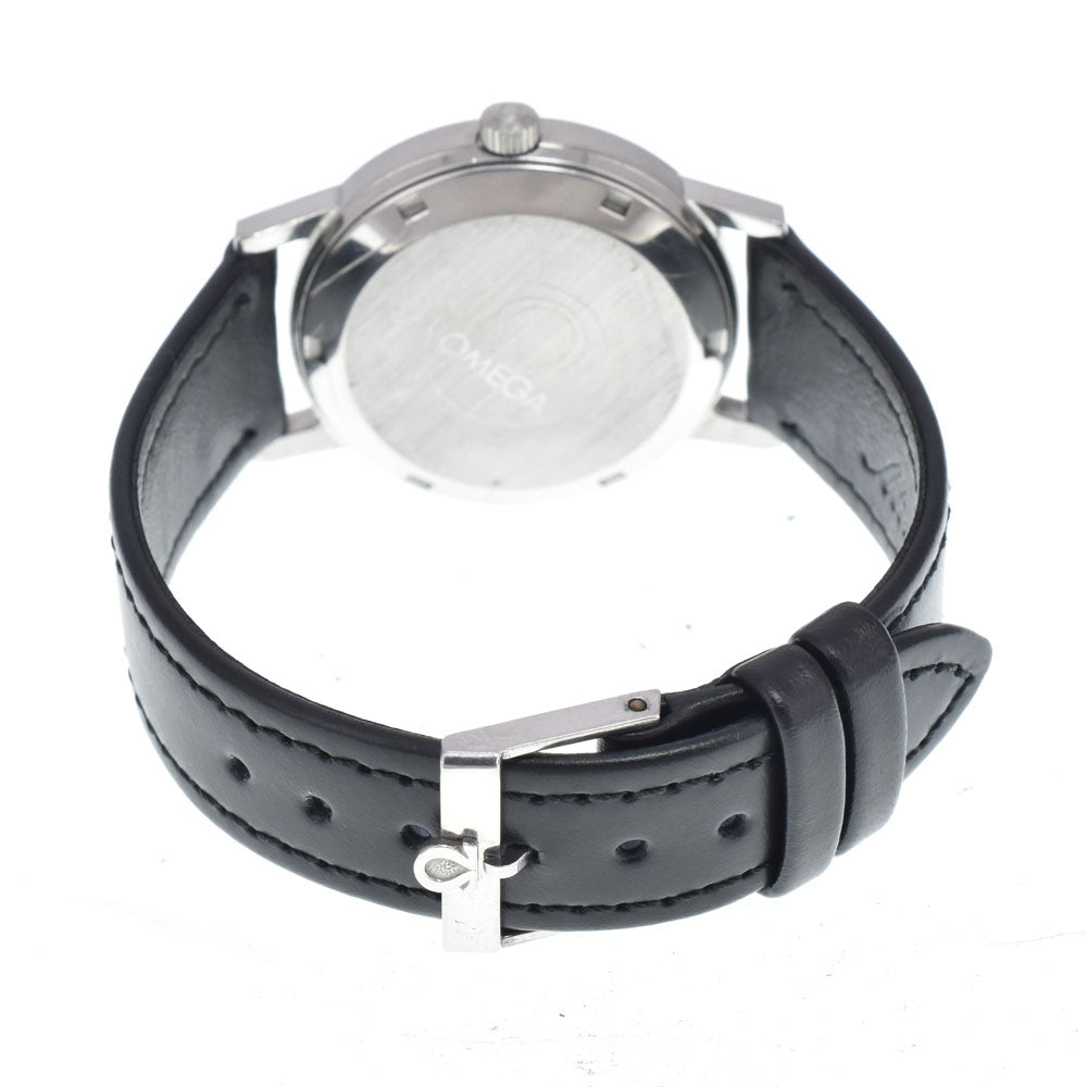 OMEGA Geneva 166.0163 vintage Date Cal.1012 Silver Dial Automatic Men's
 Watch I#150628