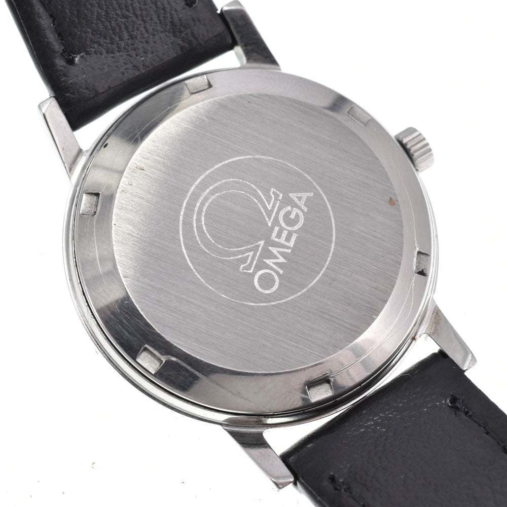 OMEGA Geneva 166.0163 vintage Date Cal.1012 Silver Dial Automatic Men's
 Watch I#150628