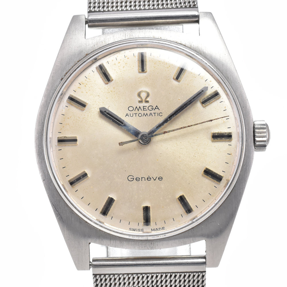 OMEGA Geneva 165.041 vintage Cal.552 Silver Dial Automatic Men's
 Watch I#150629