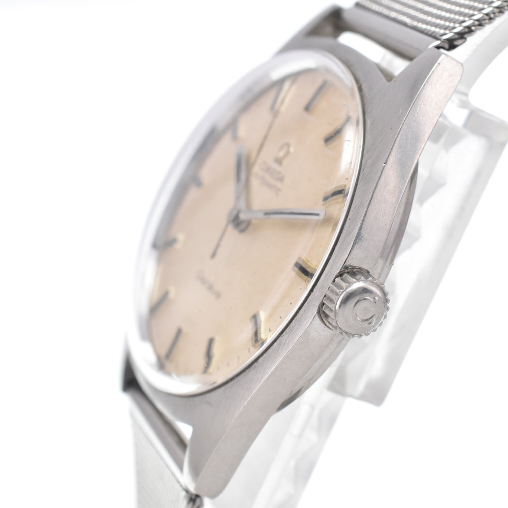 OMEGA Geneva 165.041 vintage Cal.552 Silver Dial Automatic Men's
 Watch I#150629