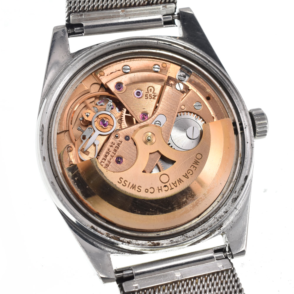 OMEGA Geneva 165.041 vintage Cal.552 Silver Dial Automatic Men's
 Watch I#150629