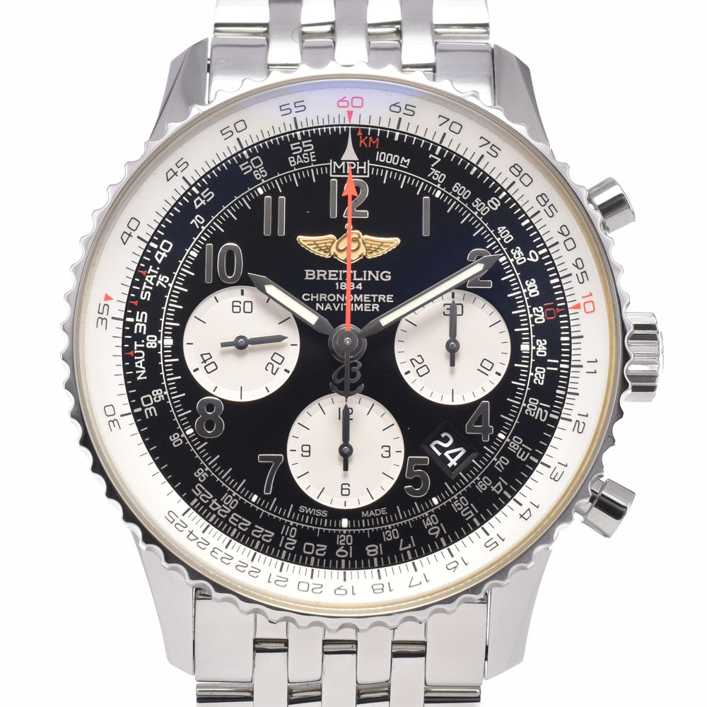BREITLING Navitimer 01 AB0120 Chronograph Date black Dial Automatic Men's
 Watch K#150633