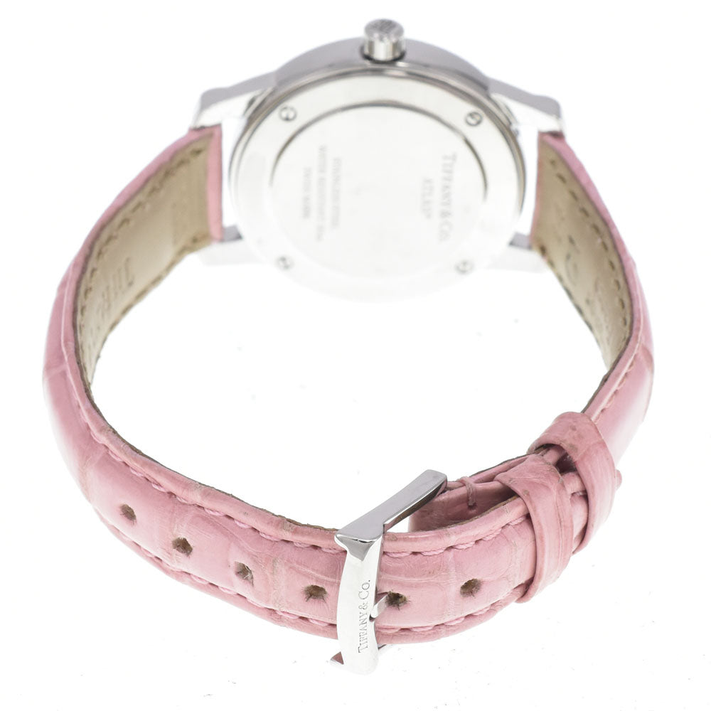 TIFFANY&Co. Atlas 34875928 Date Silver Dial Quartz Ladies
 Watch I#150638