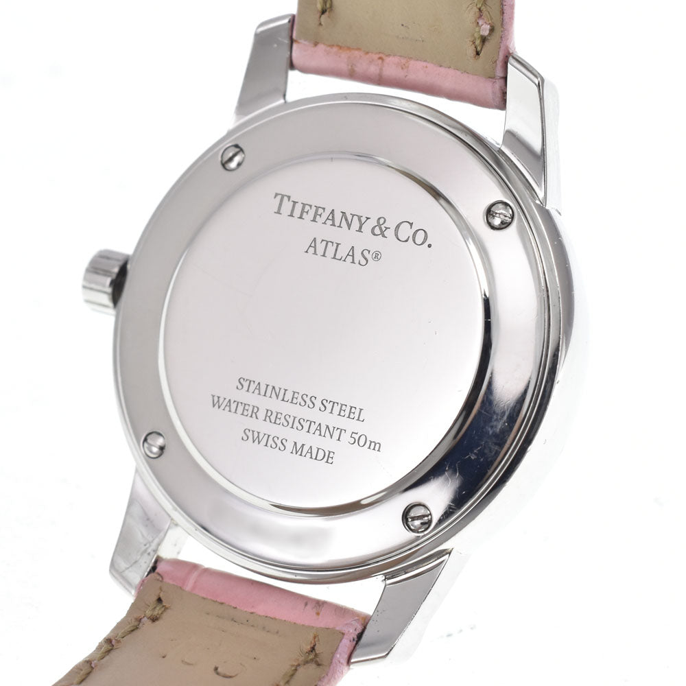TIFFANY&Co. Atlas 34875928 Date Silver Dial Quartz Ladies
 Watch I#150638