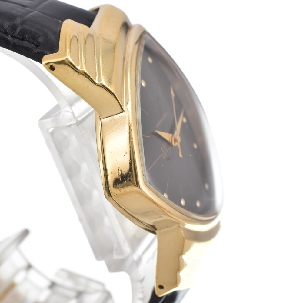 HAMILTON Ventura Registered Edition 6108 black Dial Quartz Ladies
 Watch I#150640