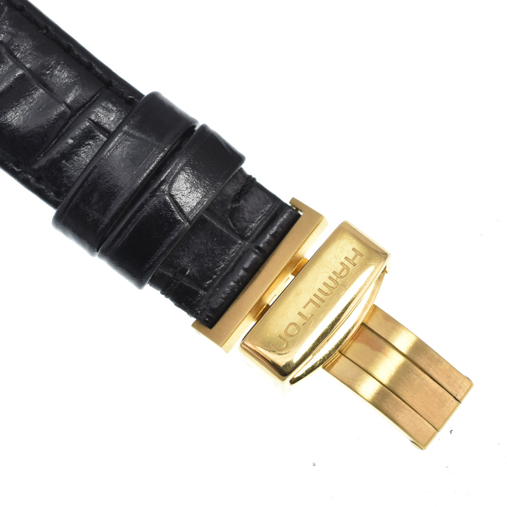 HAMILTON Ventura Registered Edition 6108 black Dial Quartz Ladies
 Watch I#150640