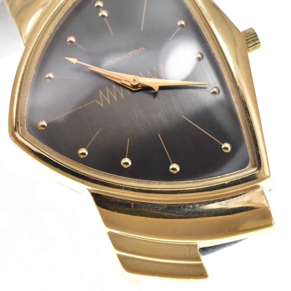 HAMILTON Ventura Registered Edition 6108 black Dial Quartz Ladies
 Watch I#150640