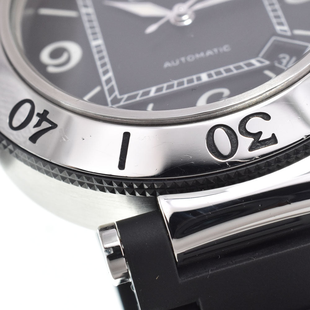 CARTIER Pacha Sea timer W31077U2 black Dial Automatic Men's
 Watch I#150641