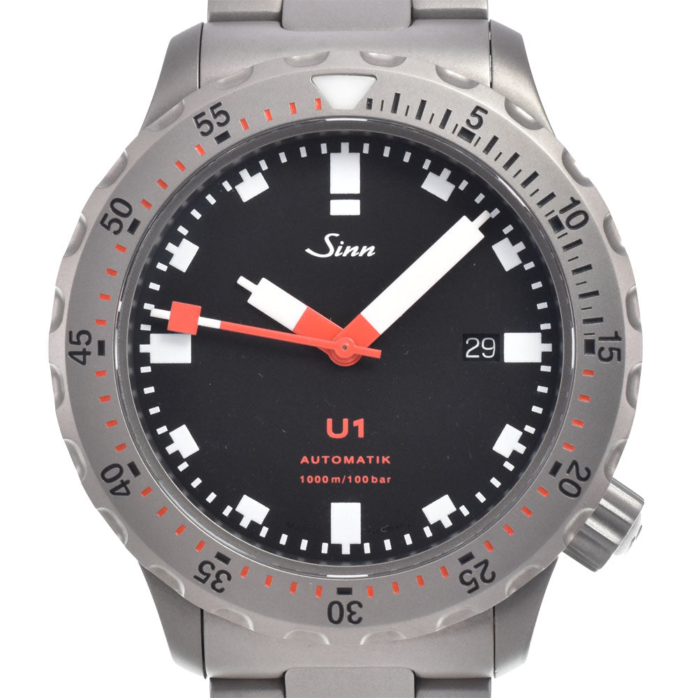 Sinn U1 Diving Watch 1010.01 1000m black Dial Automatic Men's
 Watch I#150643