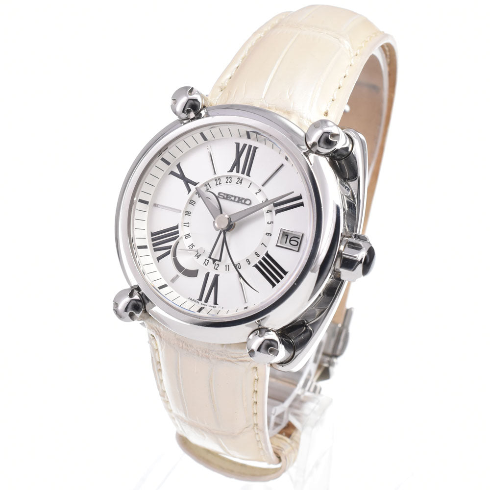 SEIKO Galante Spring Drive SBLA035/5R66-0AC1 Silver Dial Spring drive Men's
 Watch I#150645