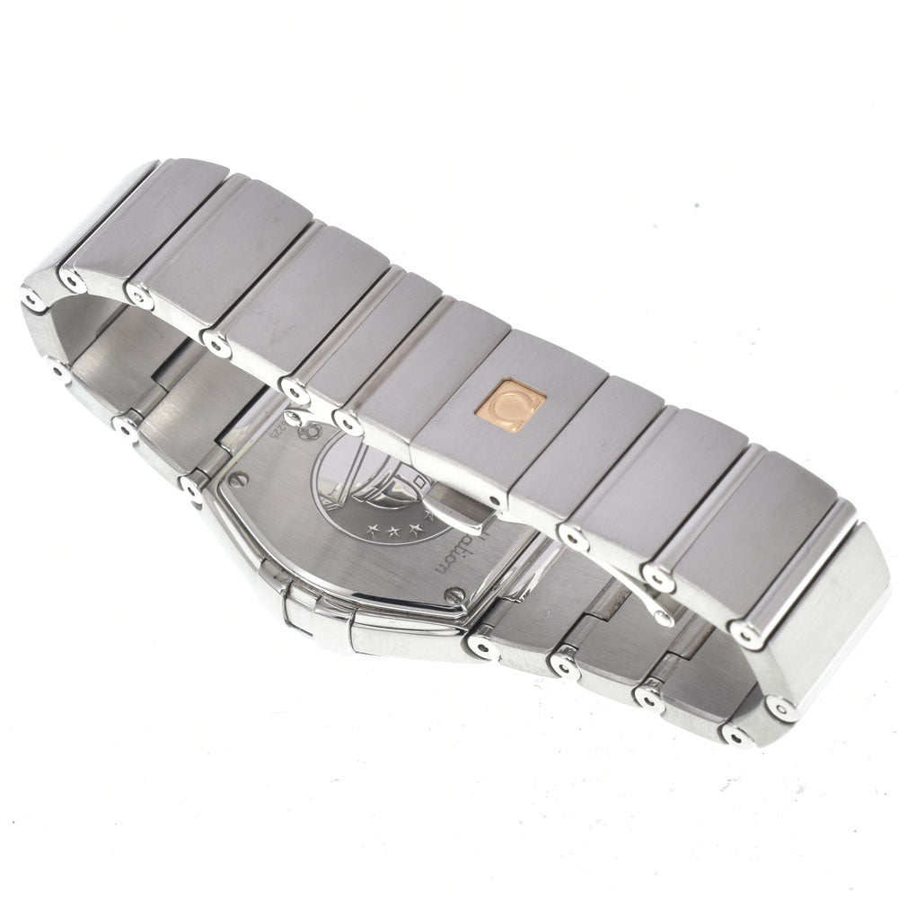 with paper OMEGA Constellation 123.10.27.60.55.001 12P diamond White shell Dial Quartz Ladies
 Watch K#150648