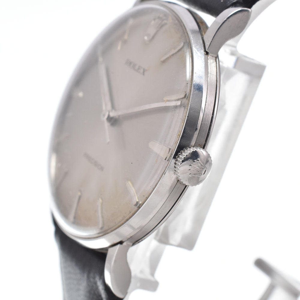 ROLEX Precision 3411 vintage Cal.1225 Silver Dial Hand Winding Men's
 Watch O#150652