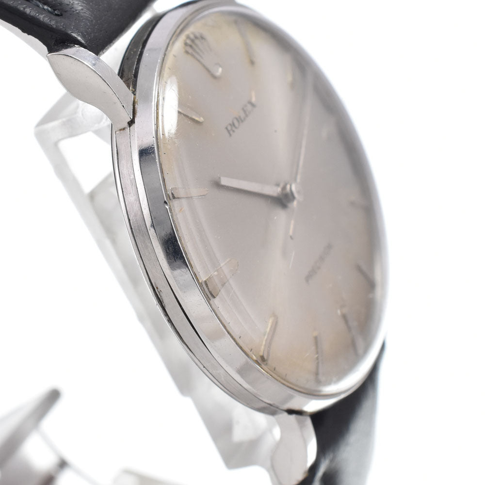 ROLEX Precision 3411 vintage Cal.1225 Silver Dial Hand Winding Men's
 Watch O#150652
