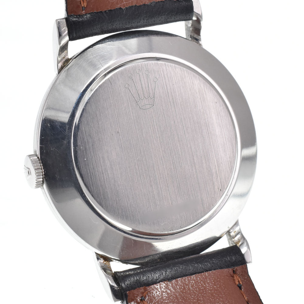 ROLEX Precision 3411 vintage Cal.1225 Silver Dial Hand Winding Men's
 Watch O#150652
