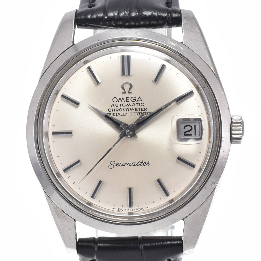 OMEGA Seamaster Ref.166.010/168.024 vintage Cal.564 Silver Dial Automatic Men's
 Watch I#150654