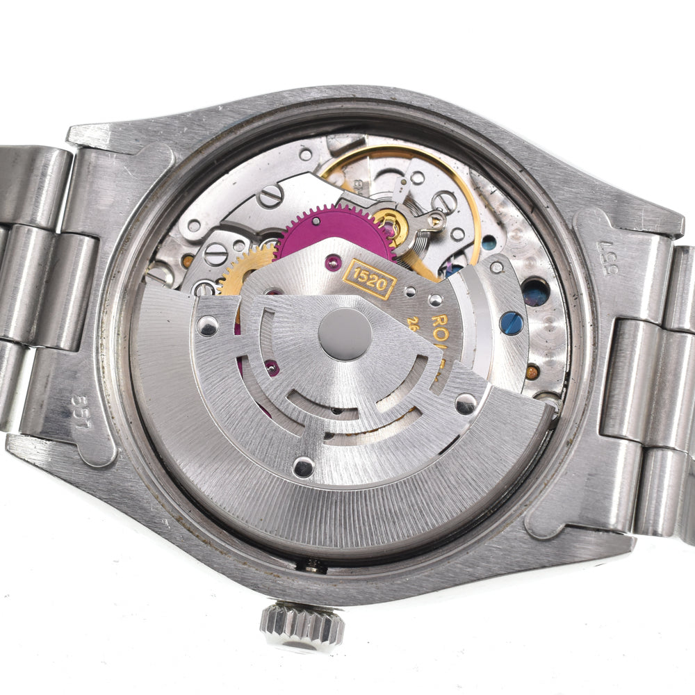 ROLEX Oyster Perpetual Air King 5500 vintage Cal.1520 Silver Dial Automatic Men's
 Watch I#150655