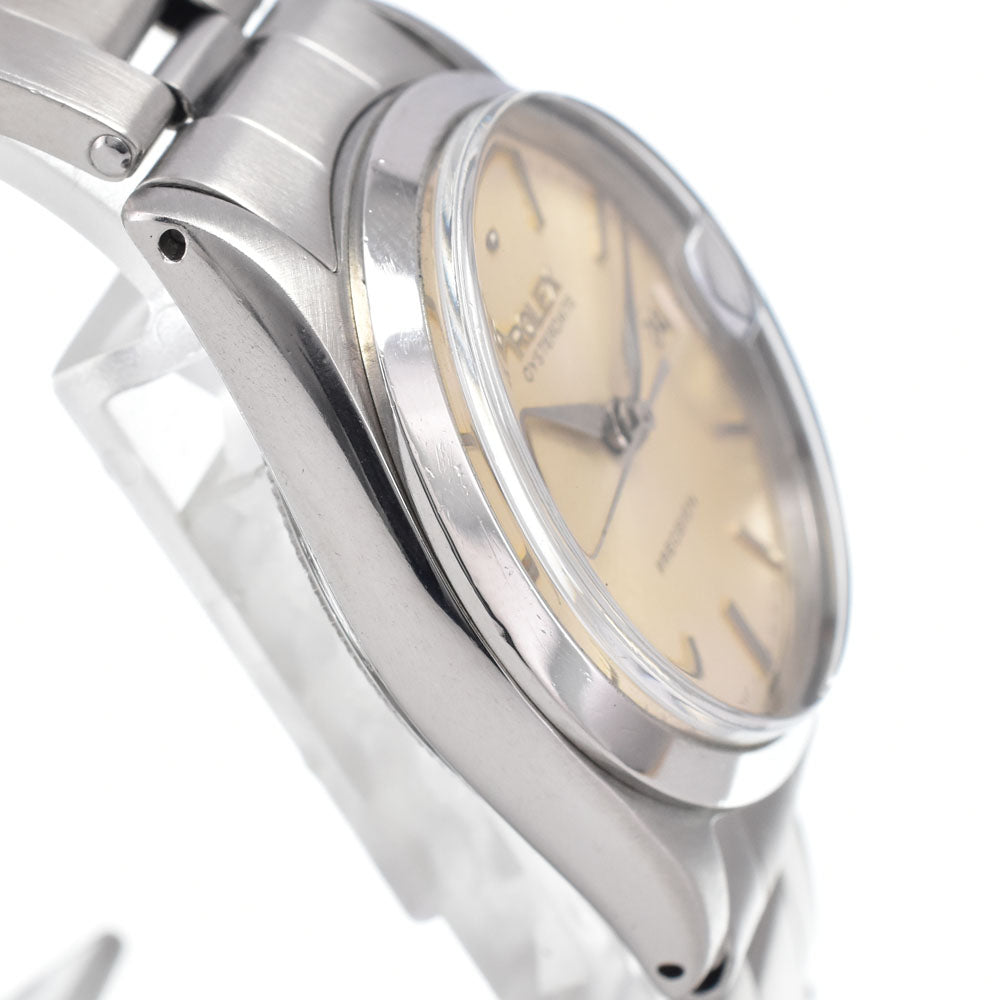 ROLEX Oyster Date Ref.6466 vintage Cal.1215 Silver Dial Hand Winding Unisex
 Watch I#150656