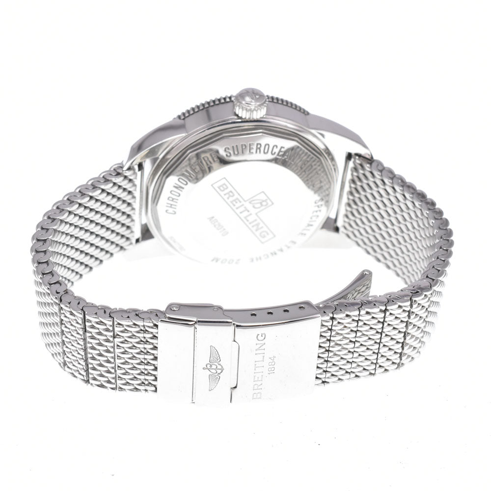 with paper BREITLING Super Ocean Heritage II AB2010 black Dial Automatic Men's
 Watch K#150657