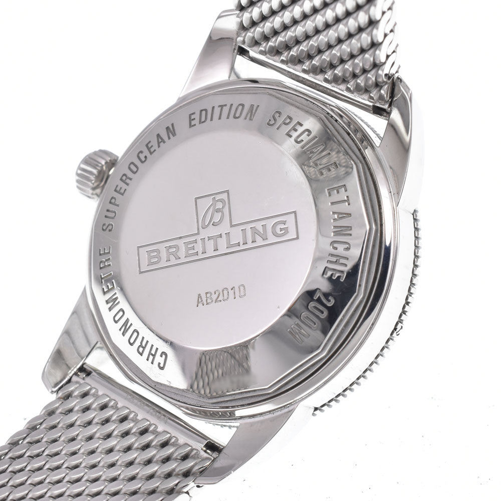 with paper BREITLING Super Ocean Heritage II AB2010 black Dial Automatic Men's
 Watch K#150657