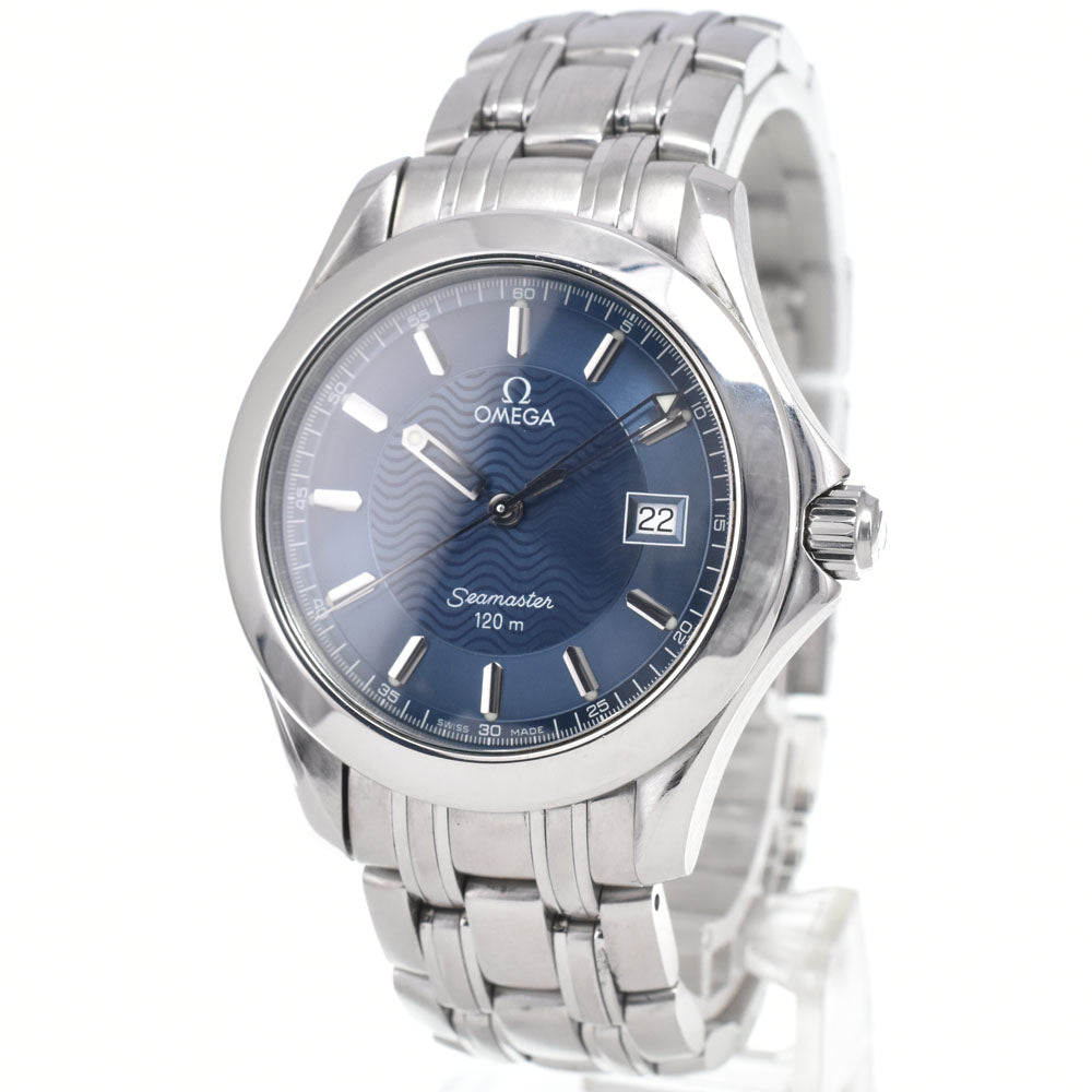 OMEGA Seamaster 2511.81 120m Date blue Dial Quartz Men's
 Watch I#150658