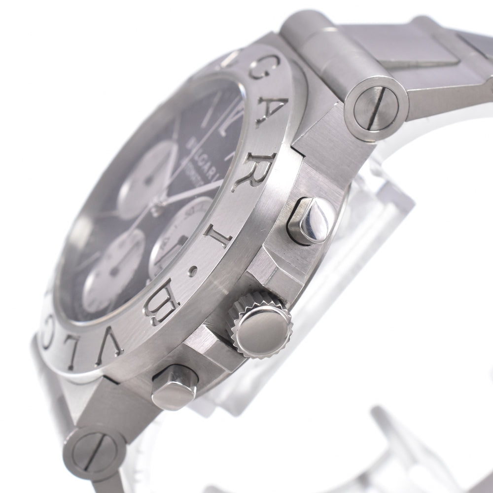 BVLGARI Diagono Sports CH35S Chronograph Date black Dial Automatic Men's
 Watch M#150663
