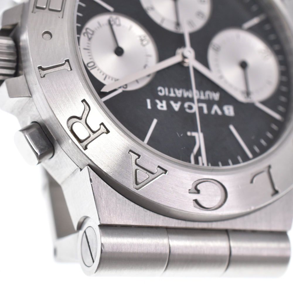 BVLGARI Diagono Sports CH35S Chronograph Date black Dial Automatic Men's
 Watch M#150663
