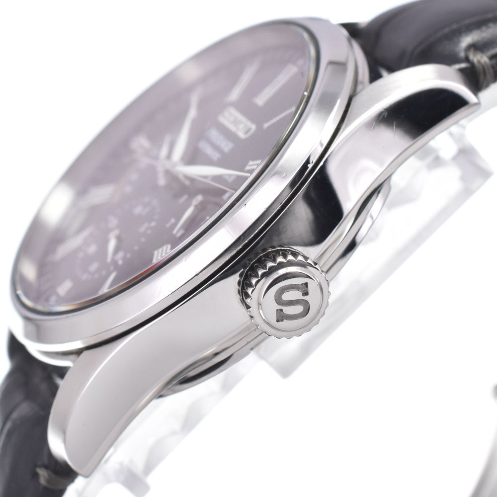 SEIKO Presage SARW045 6R21-01F0 Lacquer / sandalwood limited model power reserve black Dial Automatic Men's
 Watch L#150665