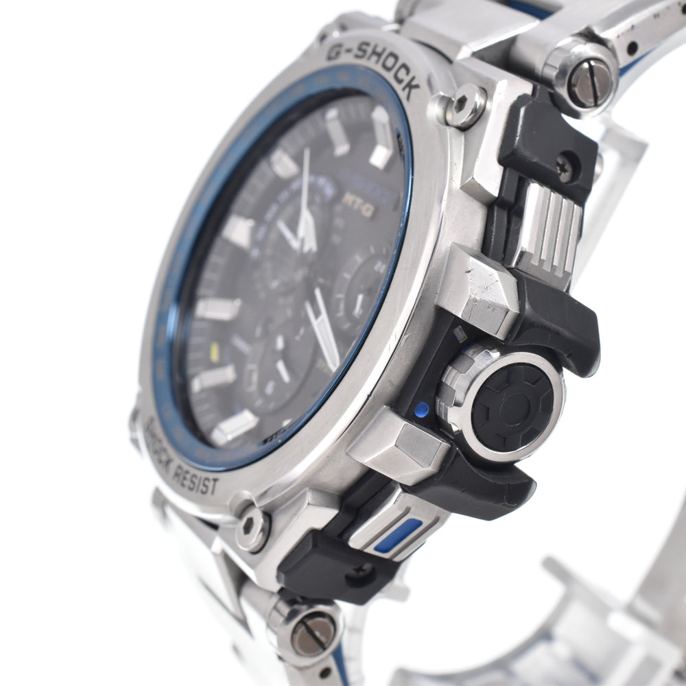 with paper CASIO G-SHOCK MT-G MTG-G1000D-1A2JF gray Dial GPS Solar Men's
 Watch K#150666
