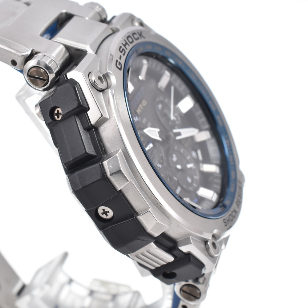 with paper CASIO G-SHOCK MT-G MTG-G1000D-1A2JF gray Dial GPS Solar Men's
 Watch K#150666