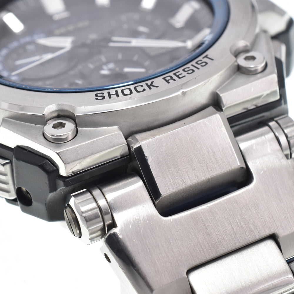 with paper CASIO G-SHOCK MT-G MTG-G1000D-1A2JF gray Dial GPS Solar Men's
 Watch K#150666