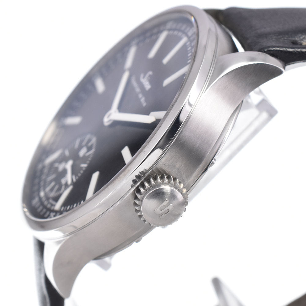 with paper Sinn 6110 6110.Technik Small second black Dial Hand Winding Men's
 Watch K#150667