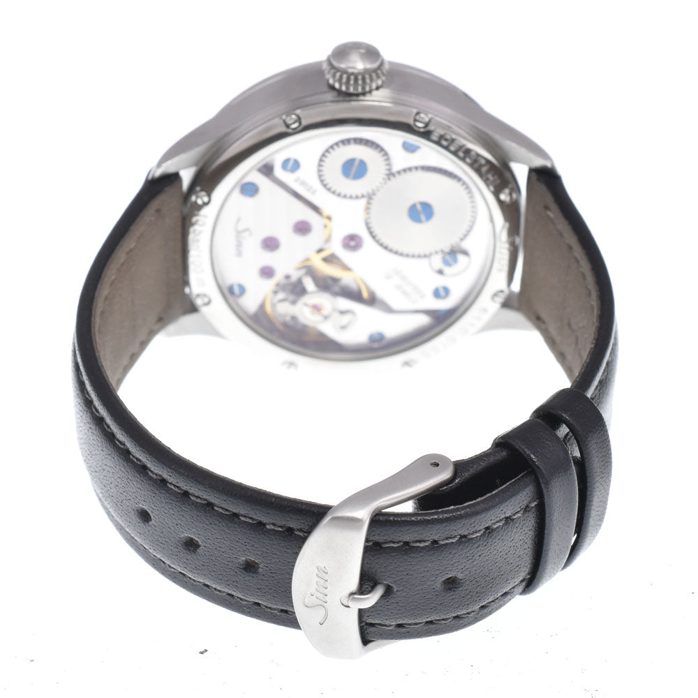 with paper Sinn 6110 6110.Technik Small second black Dial Hand Winding Men's
 Watch K#150667