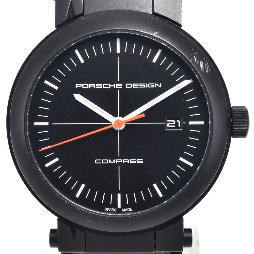 Porsche Design P6520 Heritage Compass Watch 6520.13.41.0270 Limited edition of 911 pieces worldwide. black Dial Automatic Men's
 Watch I#150674