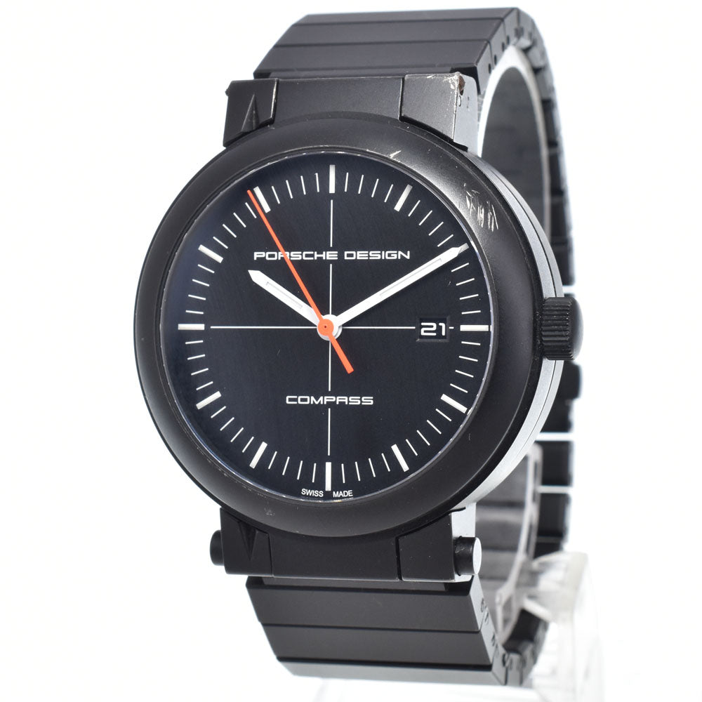 Porsche Design P6520 Heritage Compass Watch 6520.13.41.0270 Limited edition of 911 pieces worldwide. black Dial Automatic Men's
 Watch I#150674