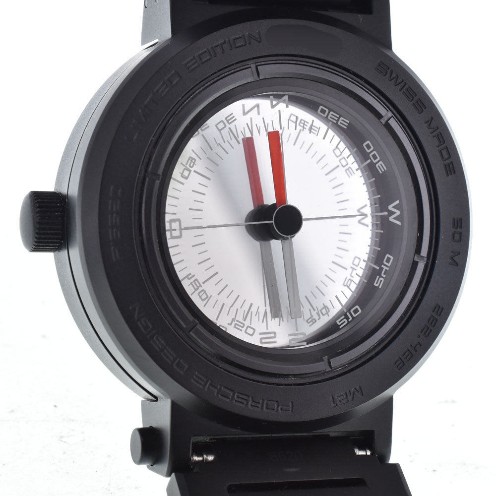 Porsche Design P6520 Heritage Compass Watch 6520.13.41.0270 Limited edition of 911 pieces worldwide. black Dial Automatic Men's
 Watch I#150674