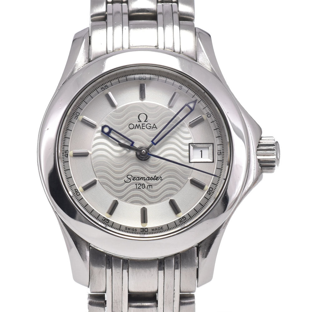 OMEGA Seamaster 120M 2581.31 Date Silver Dial Quartz Ladies
 Watch K#150679
