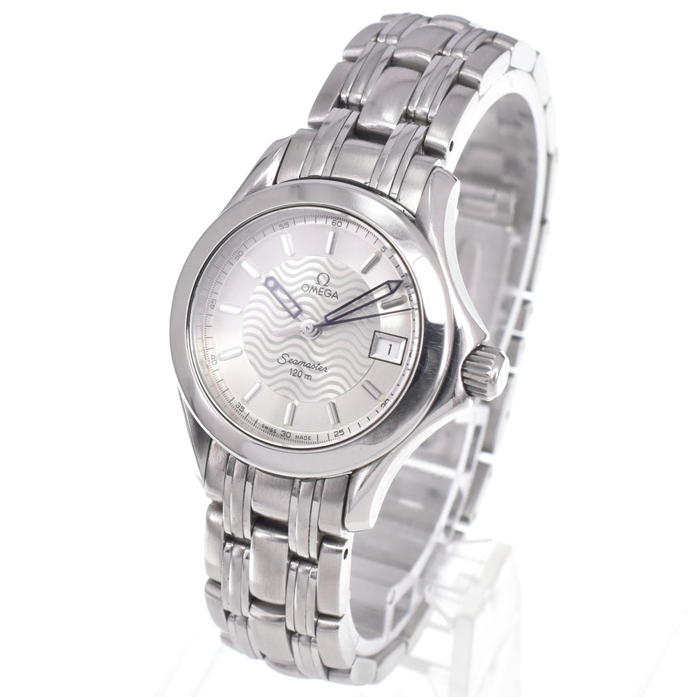 OMEGA Seamaster 120M 2581.31 Date Silver Dial Quartz Ladies
 Watch K#150679
