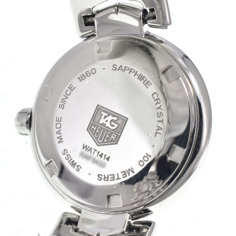 TAG HEUER Link WAT1414.BA0954 Bezel Diamond Silver Dial Quartz Ladies
 Watch K#150687