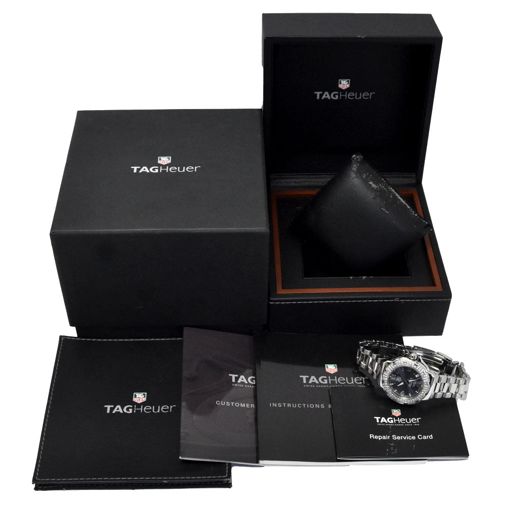 TAG HEUER Formula 1 WAC1218.BA0852 Diamond Bezel gray Dial Quartz Ladies
 Watch L#150688