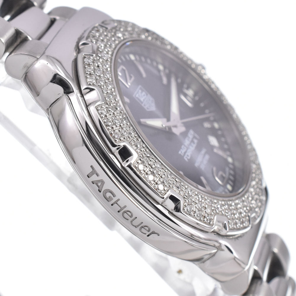 TAG HEUER Formula 1 WAC1218.BA0852 Diamond Bezel gray Dial Quartz Ladies
 Watch L#150688