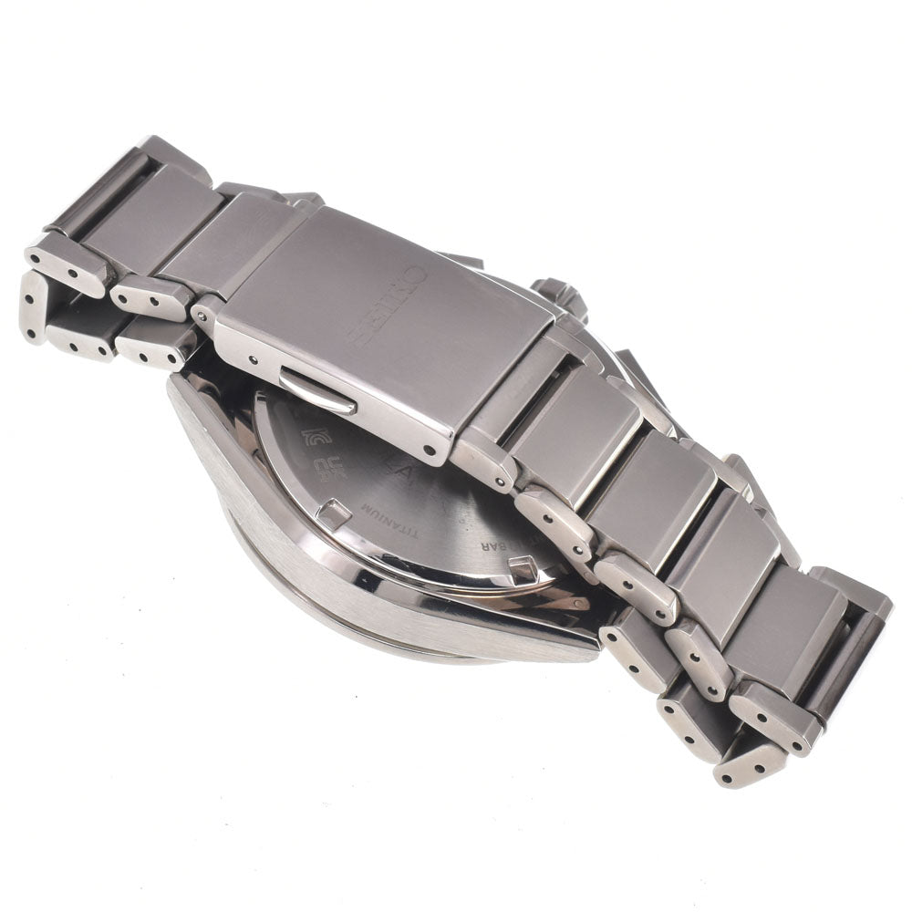 with paper SEIKO Astron SBXC117/5X53-0BV0 Silver Dial GPS Solar Men's
 Watch N#150692
