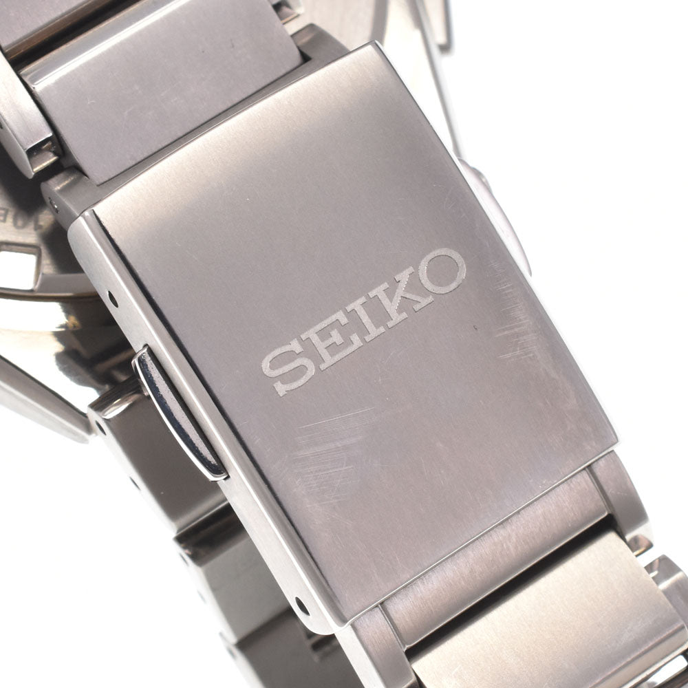 with paper SEIKO Astron SBXC117/5X53-0BV0 Silver Dial GPS Solar Men's
 Watch N#150692